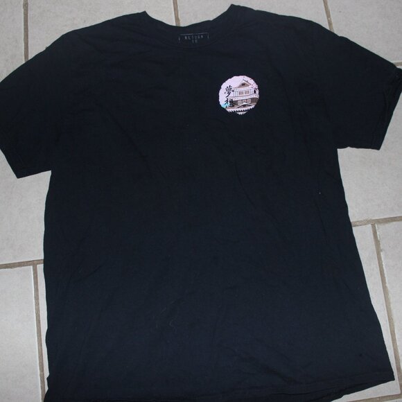 Men’s XXL Return To Sender Floral Asian Inspired T-Shirt Crew Neck 100% Cotton - Picture 1 of 5